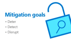 Insider threat mitigation goals