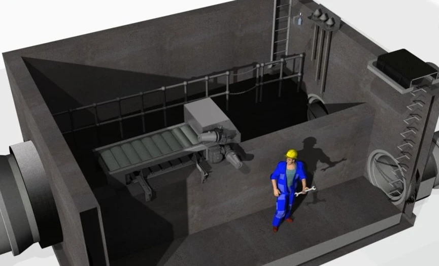 An illustration showing an applet for configuring a particular type of drainage asset, built using a VSTemplate.