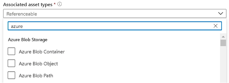 A screenshot showing the asset being set to referenceable.