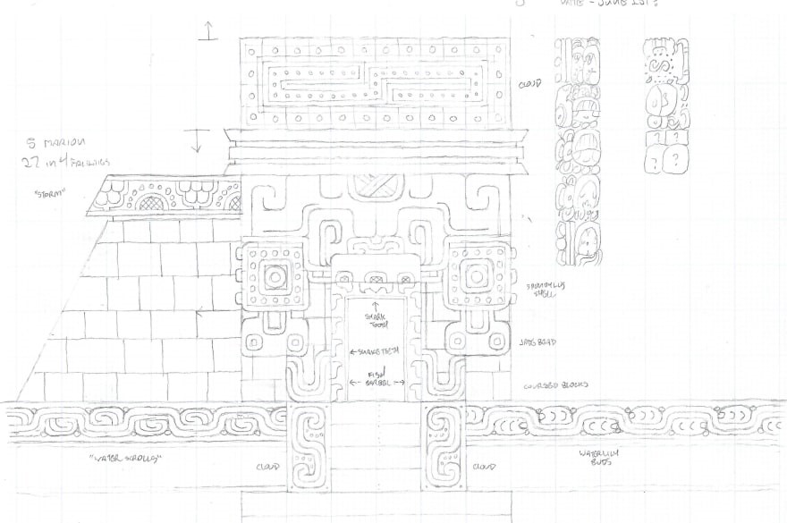An early prototype of the pyramid