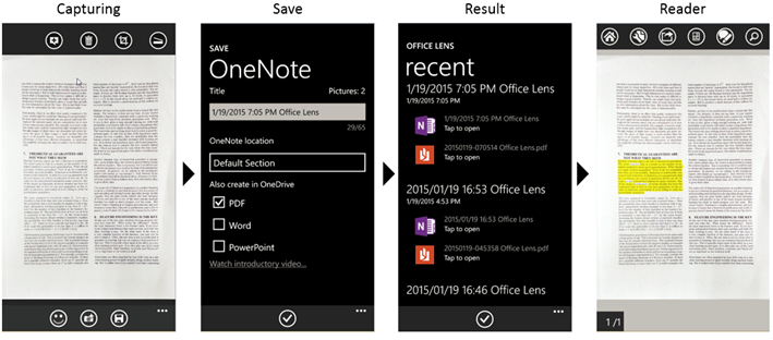 Office Lens update 1