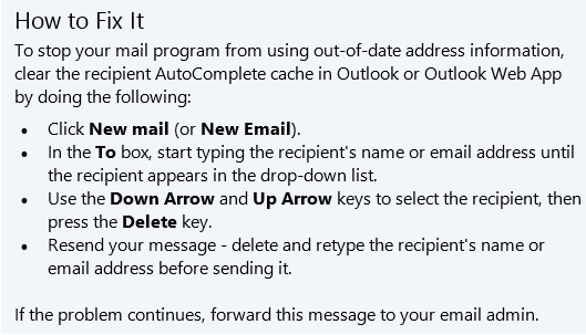 Enhanced non-delivery reports in Office 365 6