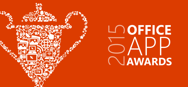 Announcing the 2015 Office App Awards winners 1