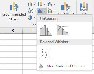 Visualize statistics with Histogram Pareto and Box and Whisker charts 2