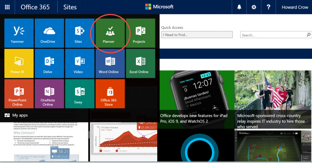 Planner in education.
