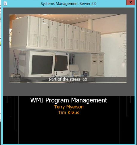 Systems Management Server