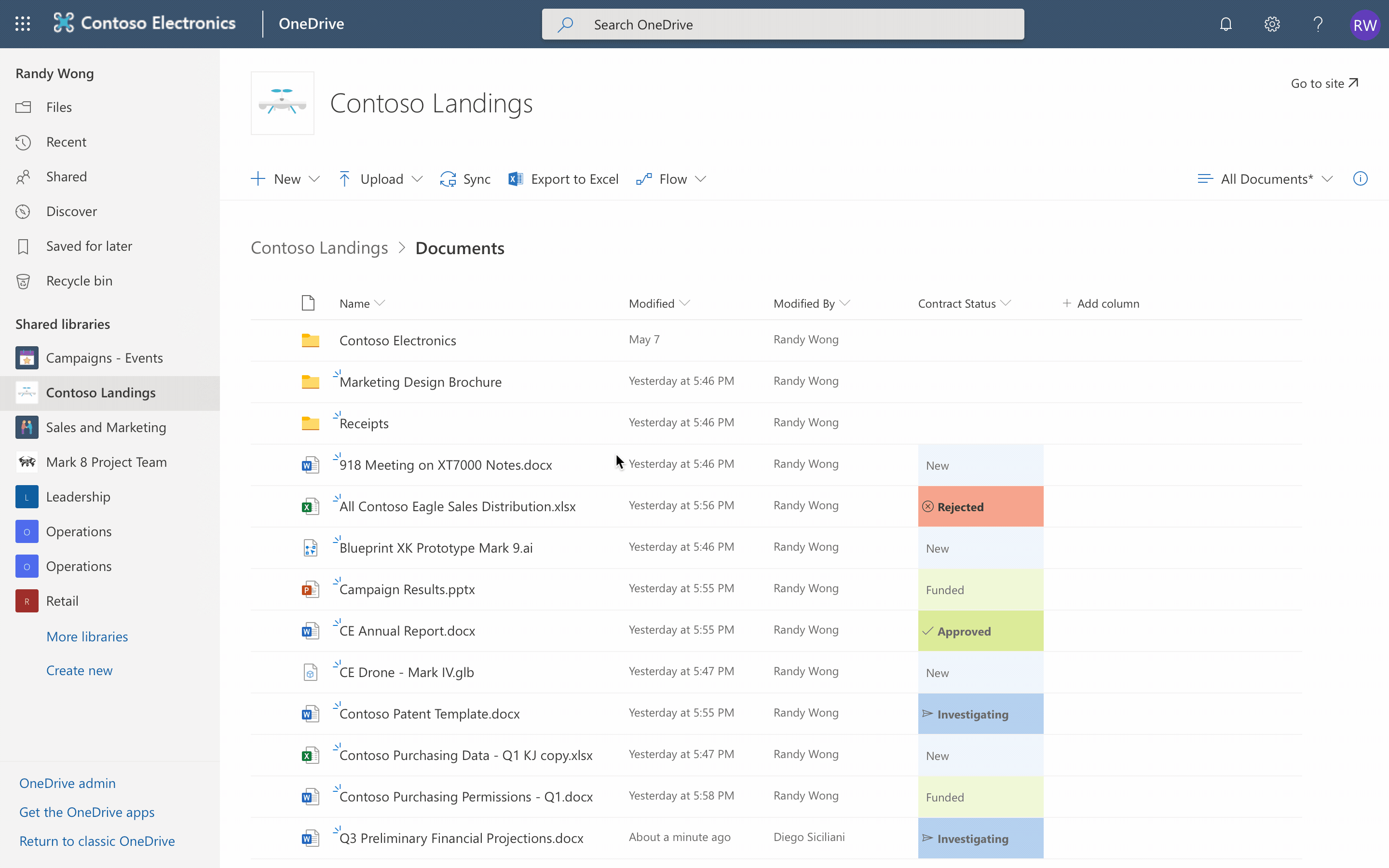 Animated image of a comment left in a Word document stored in OneDrive. Animated image of a comment left in a Word document stored in OneDrive.