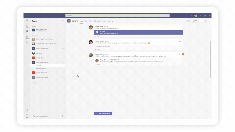 Customers can get advanced cross-departmental capabilities and a single service experience in Teams.