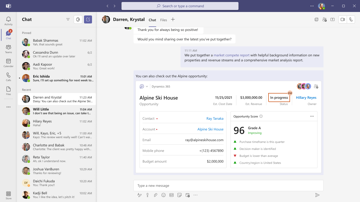 Find and collaborate on business data using Editor and Loops without switching apps.