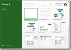 clip_image014 Project Template page