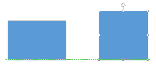 Dynamic grid: Resize to alignment line Dynamic grid: Resize to alignment line