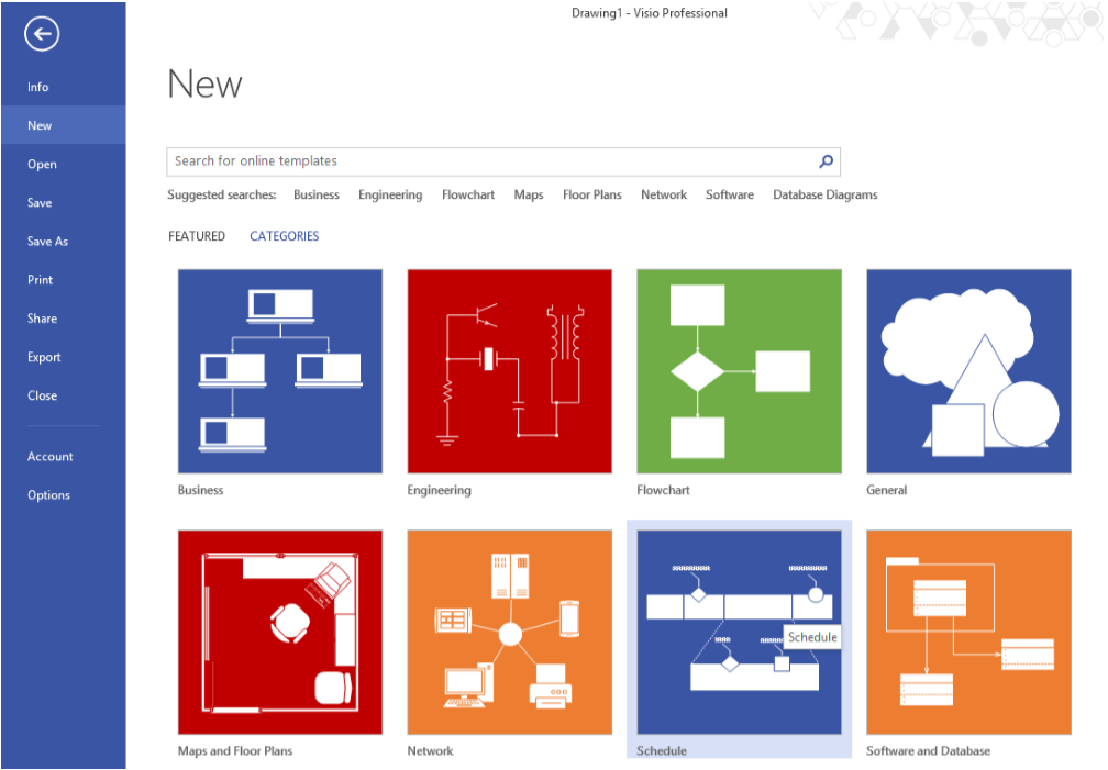 Visio Start Experience