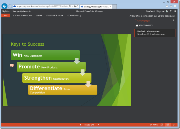 webapp5 comment feature in webapp