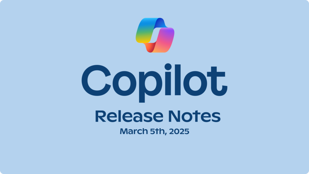 A blue and rainbow Microsoft Copilot logo