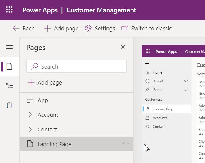 App Designer can refresh the preview.