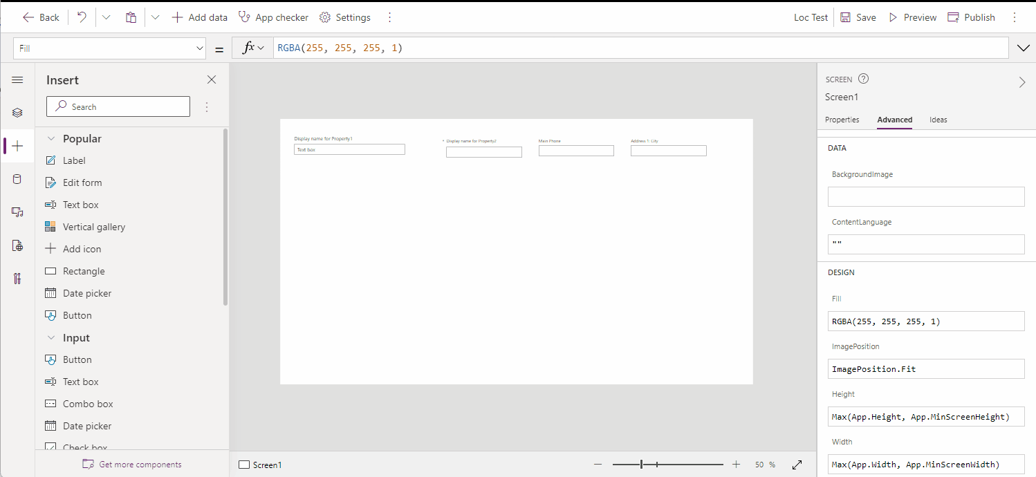 Right-to-left support in preview