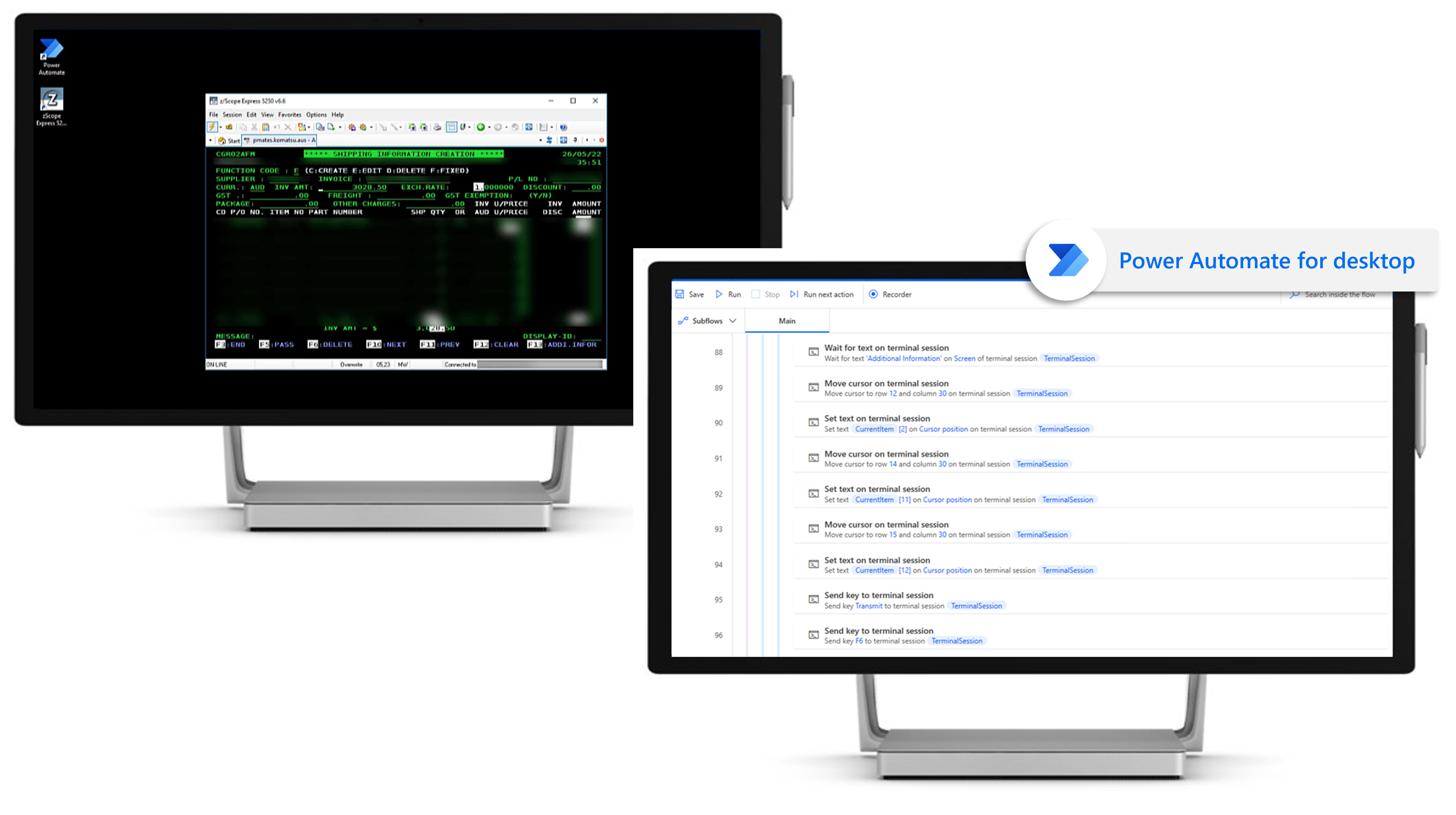 Power Automate desktop flow 2