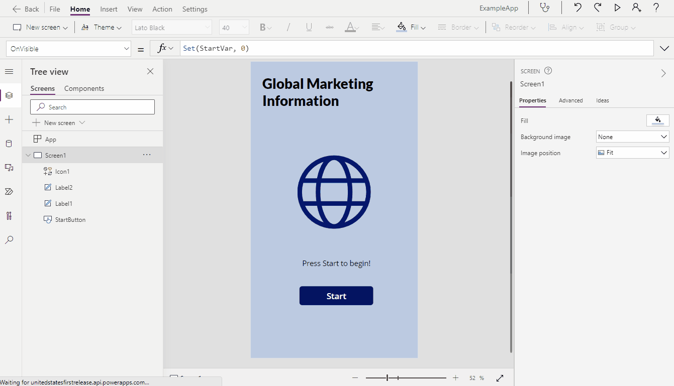 graphical user interface, application