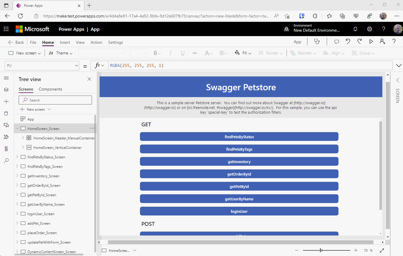graphical user interface, application