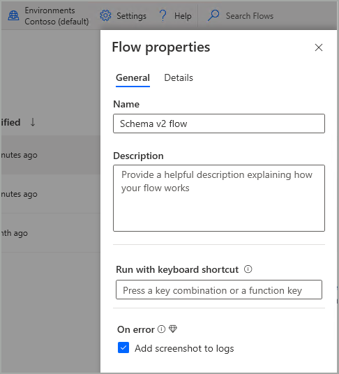 Add screenshot to logs