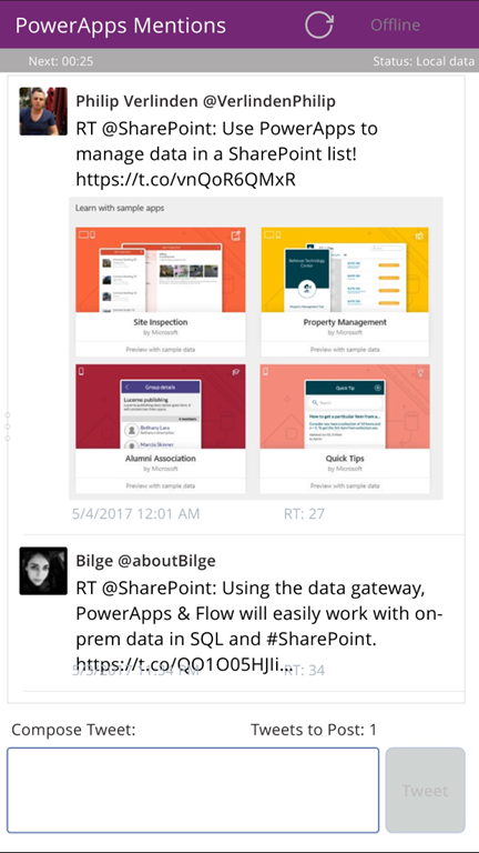 PowerApps-offline