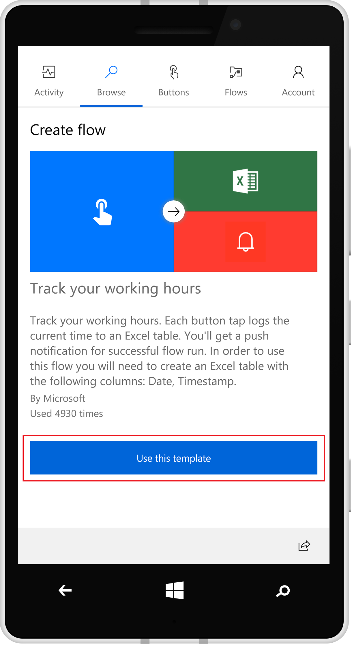 Use this template page