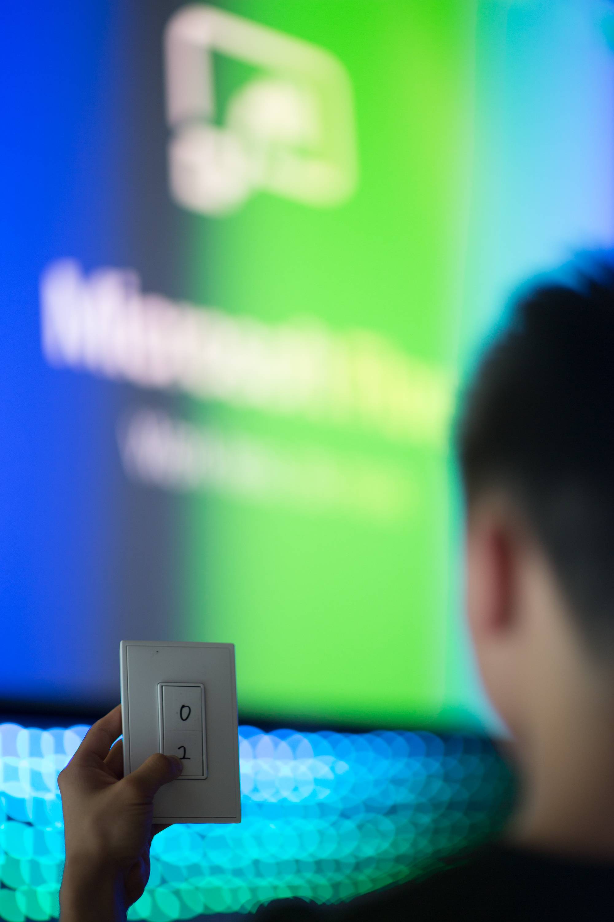 This self-powered button acted as the trigger for various Flows