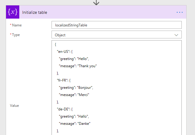 Initializing object variable with JSON