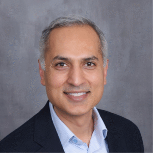 Professional headshot of an executive.