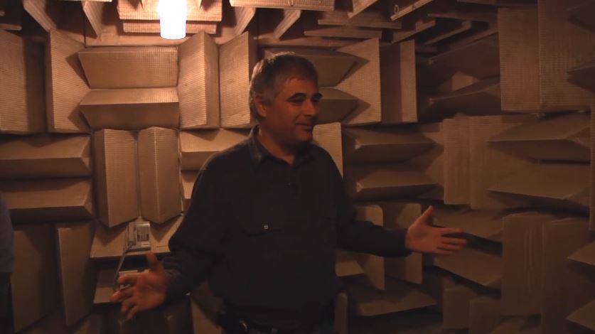 Ivan Tashev standing in a room