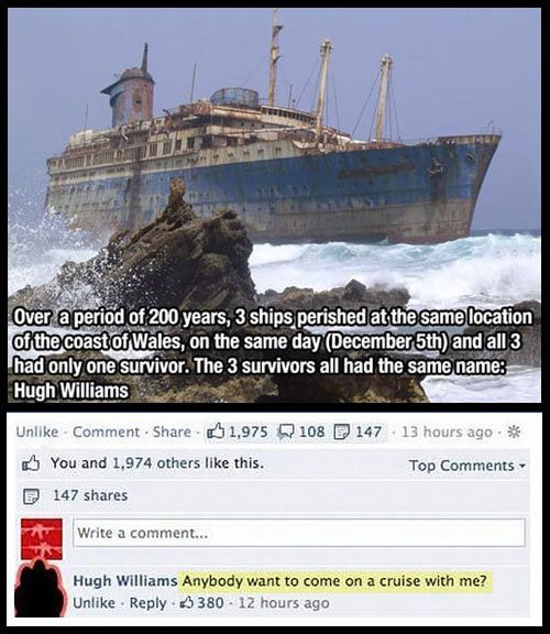 Fourth example of a screenshot; screen capture of a post on Facebook