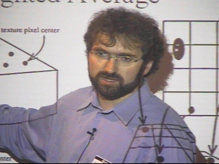 a man looking at the camera