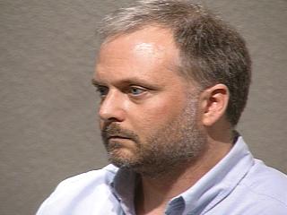 a man looking at the camera