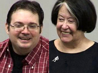 Brandon Sanderson et al. posing for the camera