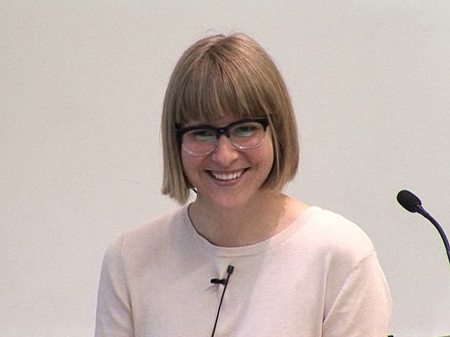 a person wearing glasses