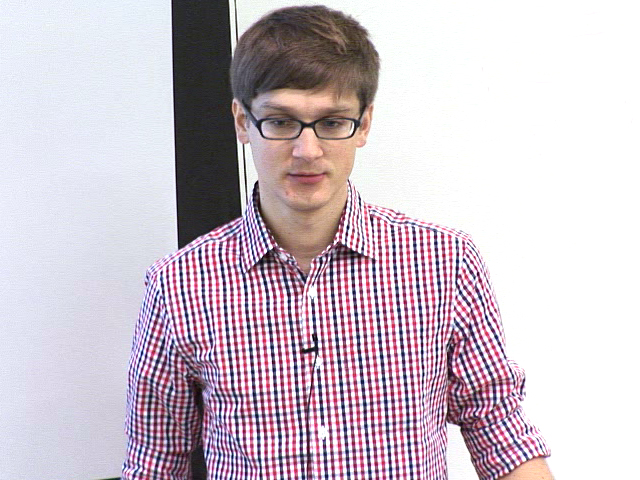 Jure Leskovec wearing glasses