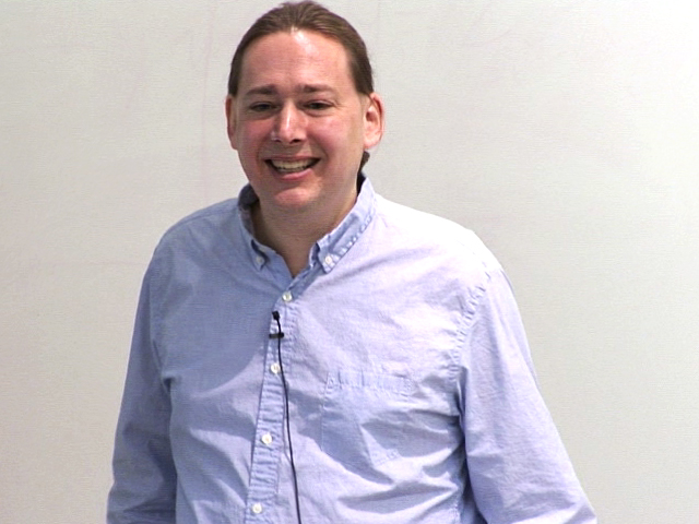 Bryan Ford posing for the camera