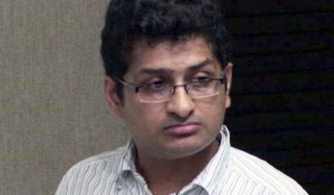 Sanjam Garg smiling for the camera