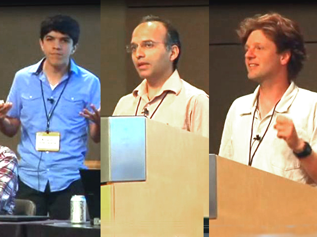 Sumit Gulwani et al. standing in a room