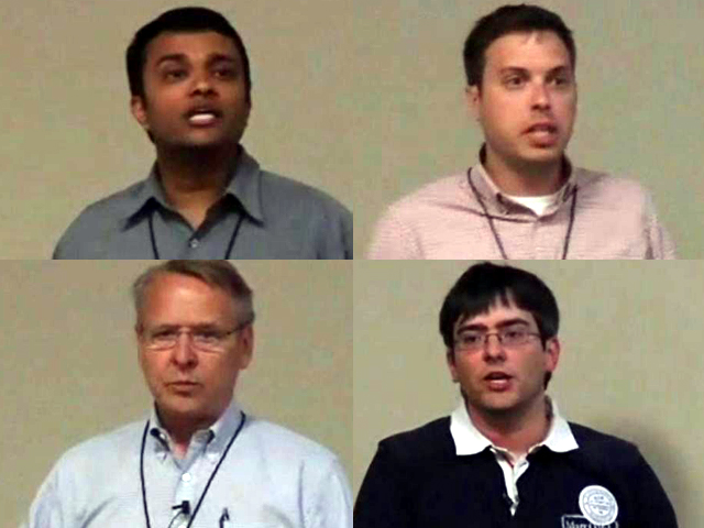 a group of people posing for the camera