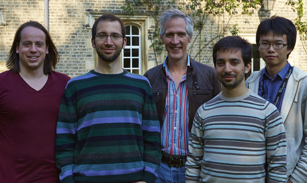 Jelte Meuse, Anastasis Georgoulas, Andy Gordon, Miltiadis Allamanis and Jinli Hu Jelte Meuse, Anastasis Georgoulas, Andy Gordon, Miltiadis Allamanis and Jinli Hu