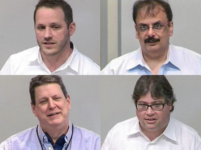 Albert Greenberg, Victor Bahl posing for the camera