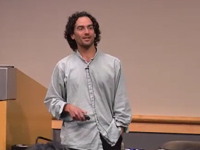 a man standing in a room