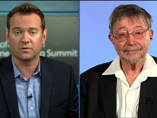 Chris Cashman, Judea Pearl are posing for a picture