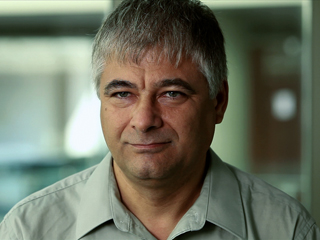 Ivan Tashev looking at the camera