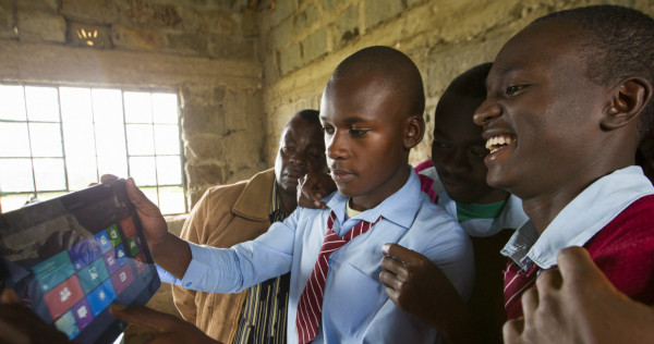 Microsoft Teams With the Government of Kenya and Indigo Telecom to Deliver Low-Cost, Solar-Powered Broadband Access Using Cutting-Edge TV White Space Technology. (image credit: Greg Von Doersten)