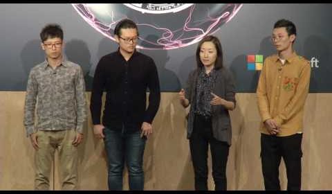 a group of people posing for a photo