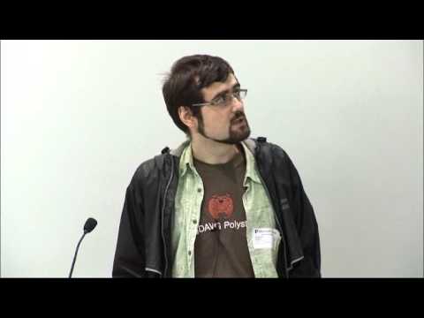 a man looking at the camera