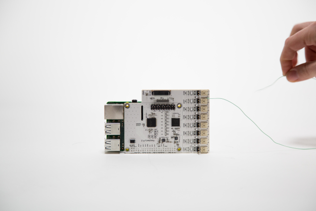 An 8-channel board for measuring bio-electrical signals