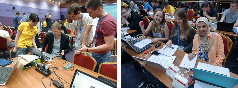 Russian Summer School students